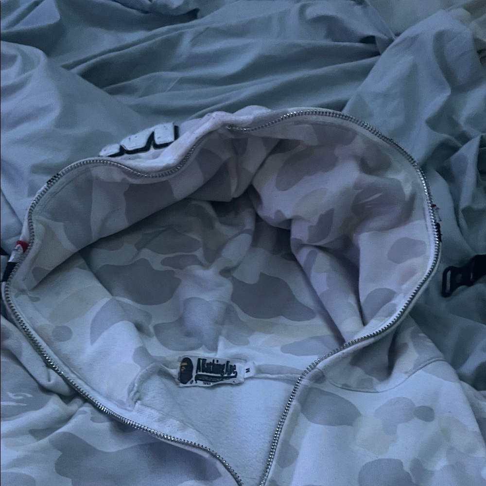 Bape Gray Camo Lightweight Jacket